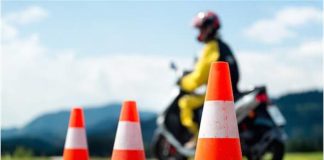 istanbul'da motosiklet