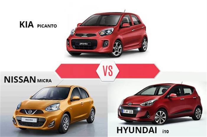  Cuál te parece: Nissan Micra, Kia Picanto o Hyundai i10 - my car.com
