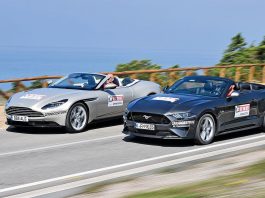 Ford Mustang Convertible V8 & Aston Martin DB11 Volante karışılaştırması