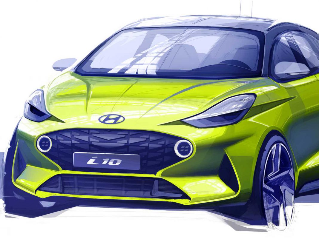 2020 Hyundai i10 Çizimi
