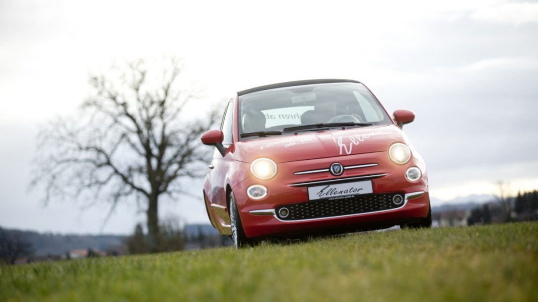 3 tekerlekli Fiat 500