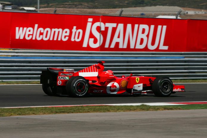 formula 1 Türkiye yarışı ne zaman