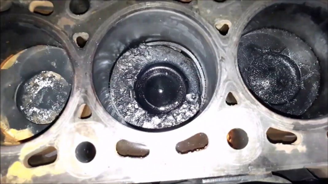 piston erimesi