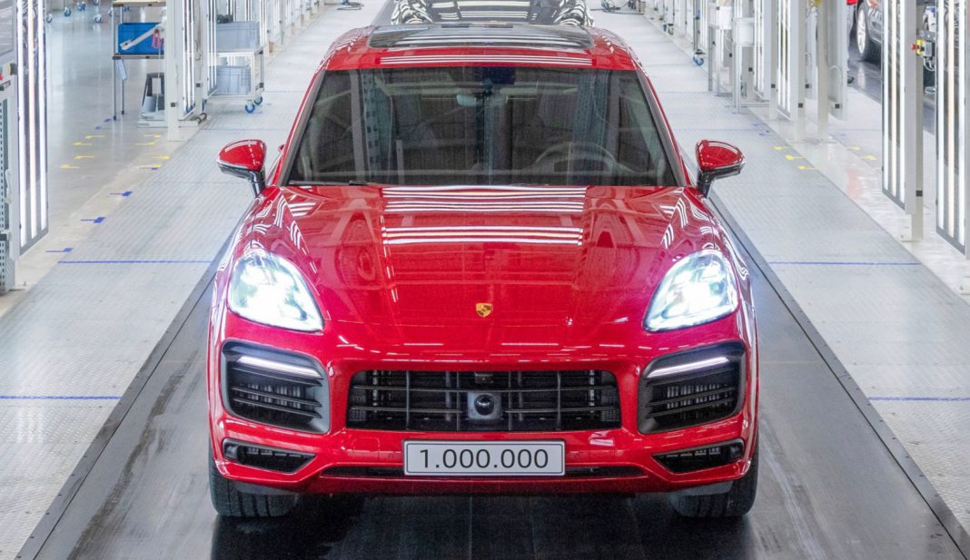 milyonuncu cayenne