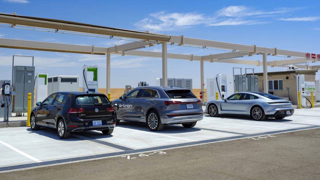 volkswagen şarj istasyonları
