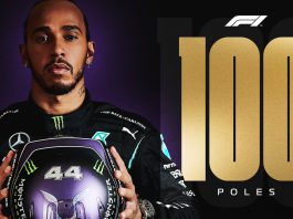 Hamilton 100. Pole