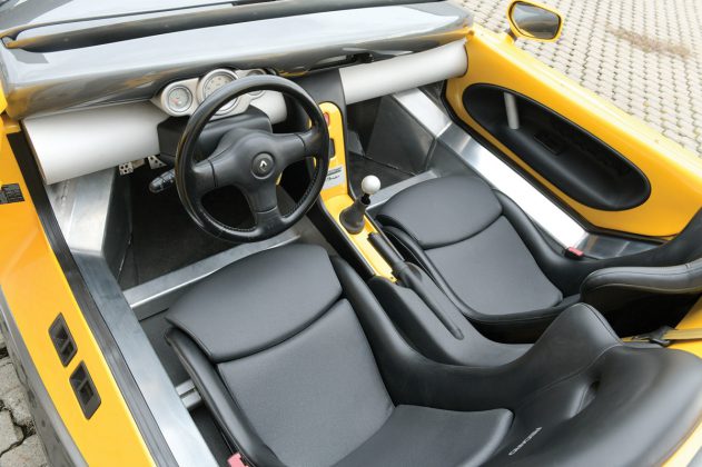 Renault Sport Spider iç mekan