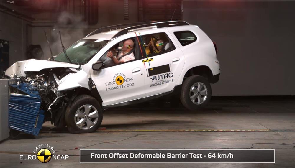 Euro NCAP testi Dacia Duster 