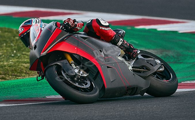 Ducati Elektrikli yarış motoru