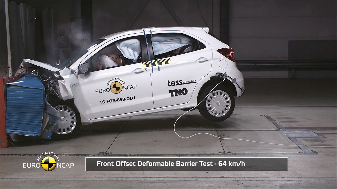 Ford KA+ Euro NCAP testi