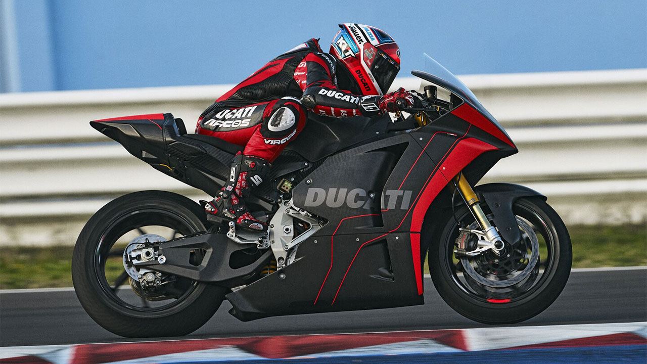 Ducati Yeni Elektrikli Prototipini Pistte Test Ediyor