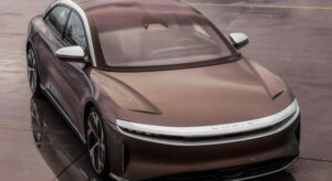 Elektrikli Araba Üreticileri: Luci Air: kahverengi, önden görünüm