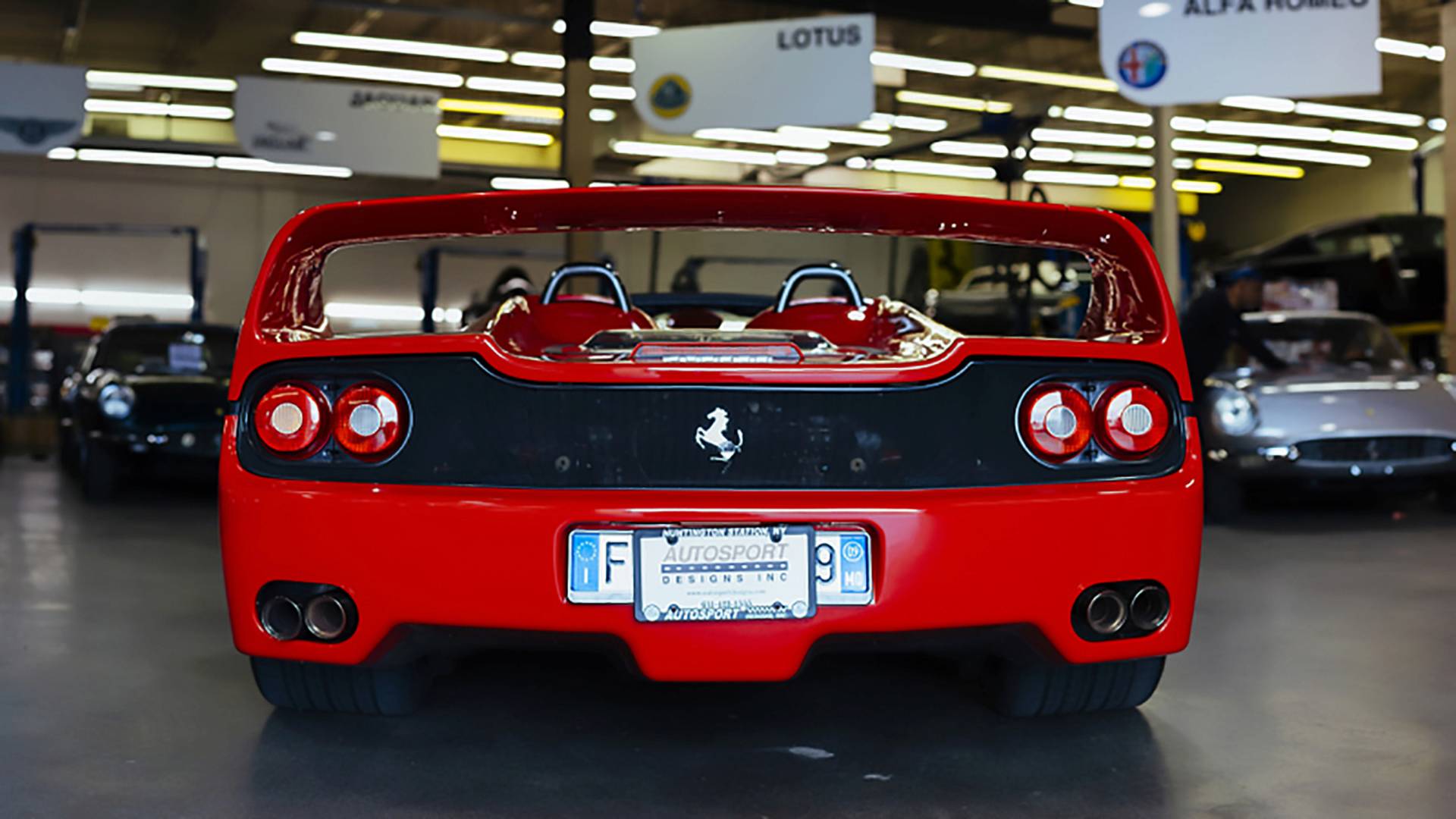 Ferrari F50 arka