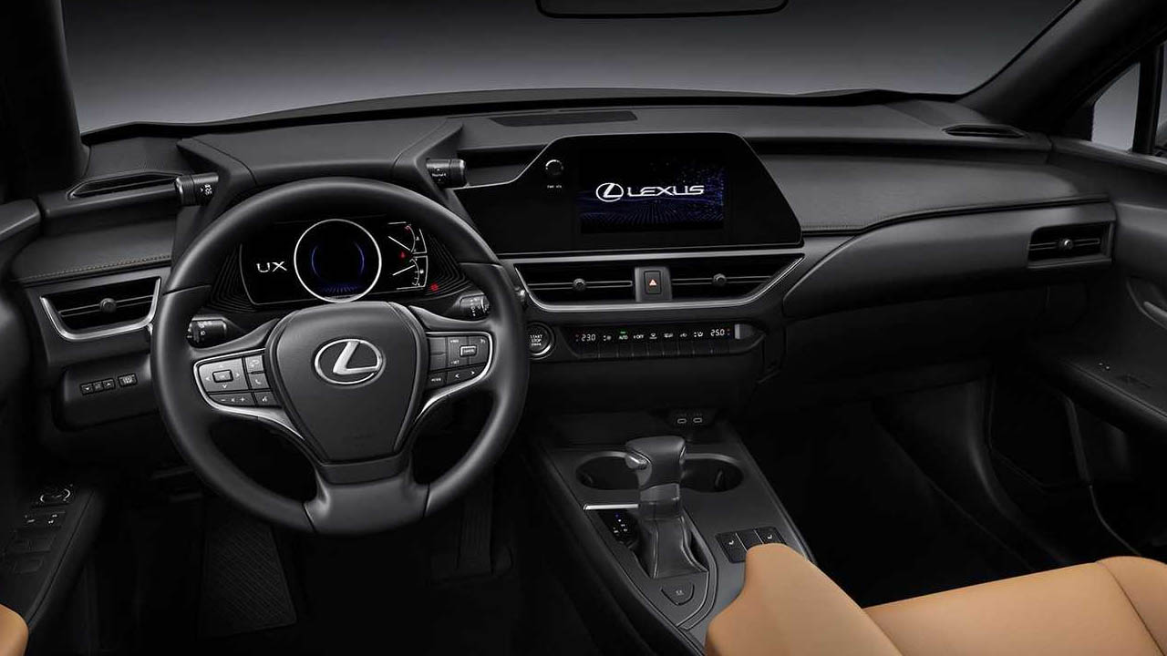 Lexus UX 2023, iç mekan