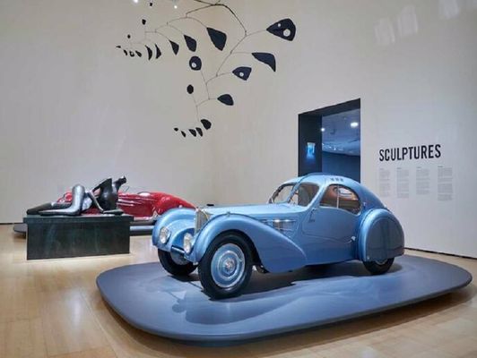 Bugatti Type 57 Sc Atlantic Guggenheim Müzesi Bilbao'da Sergileniyor