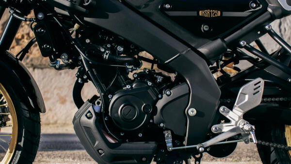 Yeni Yamaha XSR 125 Motor Bloğu