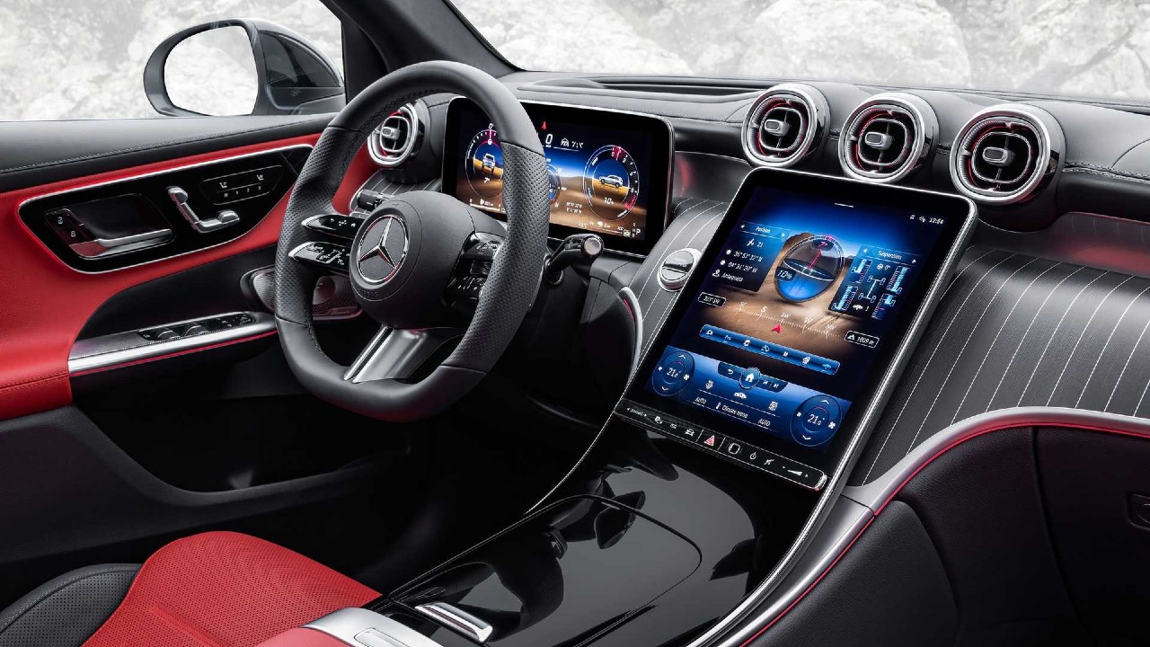 Mercedes-Benz GLC 2023, iç mekan görselleri