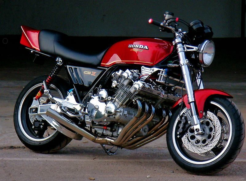 Honda CBX 1000 6 silindirli motosiklet