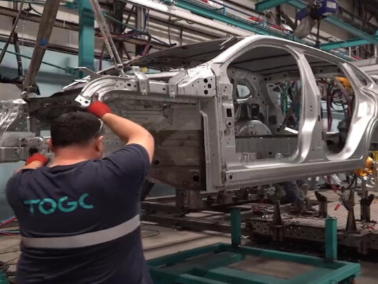 TOGG Fabrikasında Son Durum ile İlgili Yeni Video
