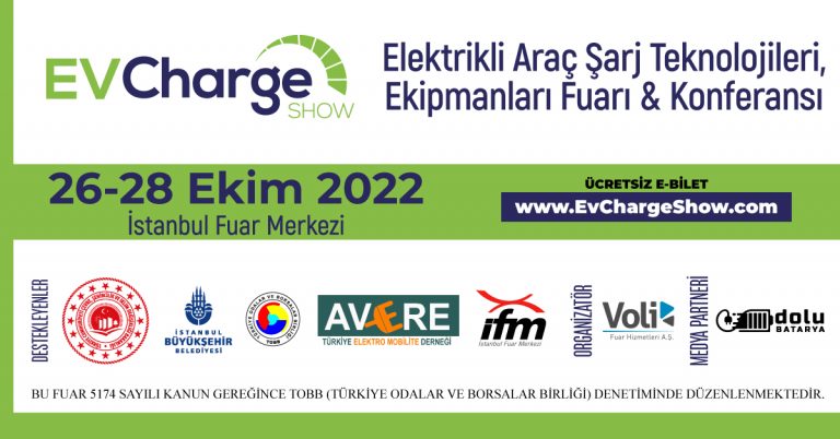 Elektrikli Araç Fuarı EV Charge Show Ekim'de İstanbul'da