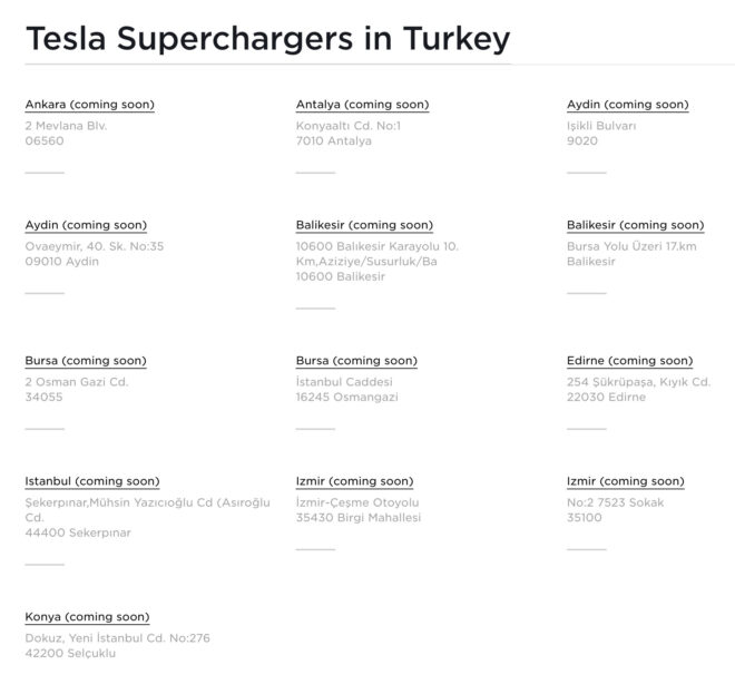 Tesla Türkiye Şarj İstasyonu İçin Hazırlıklar Hız Kazandı