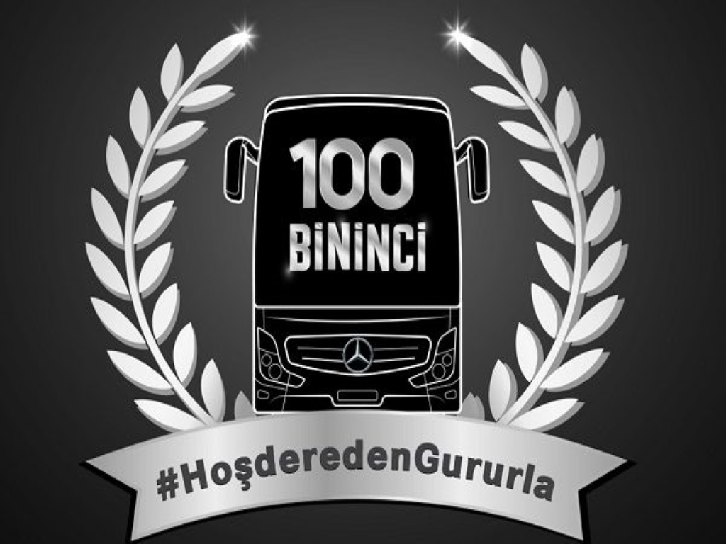 Mercedes Türkiye'de 100 Bin Otobüs Üretti
