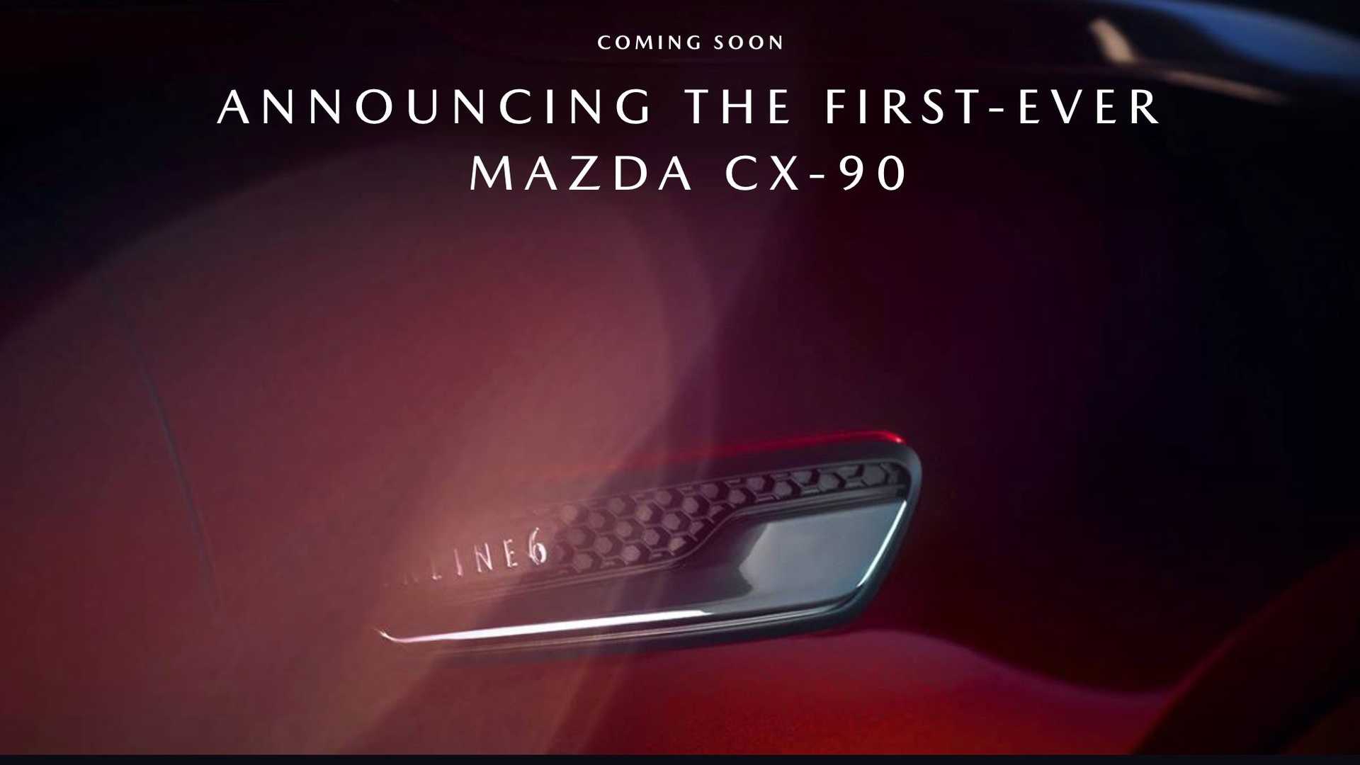 2024 Mazda CX-90 Teaser