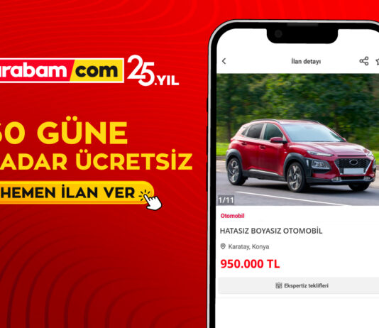 60 gün ücretsiz ilan ver