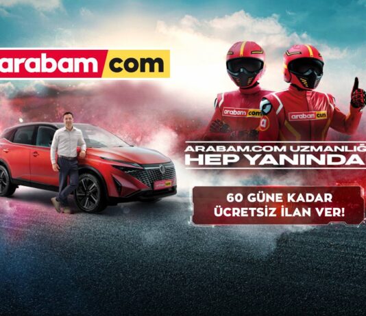 arabam.com 60 güne kadar ücretsiz ilan